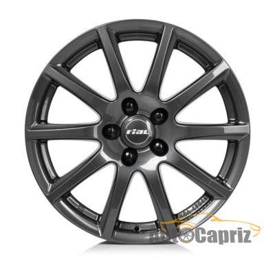 Диски Rial Typ Milano titanium R16 W6.5 PCD5x114.3 ET45 DIA70.1 